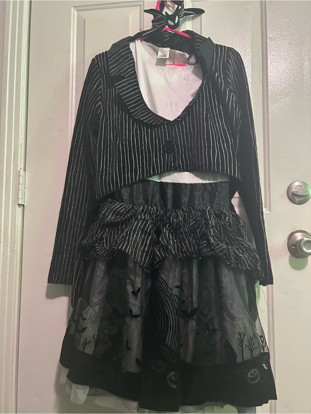 Women's  Jack Skellington Dress Costume